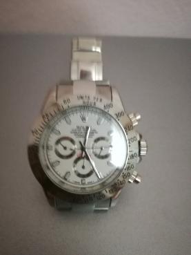 Sat rolex pozlaceni automatik drugi srebrnasti