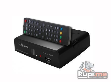 Set-top box (box za osnovne kanale ) Vivax DVB-T2,TV STAR DVB-T2