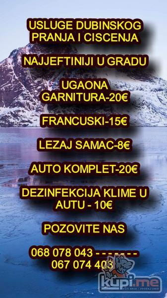 DUBINSKO PRANJE I CISCENJE SVIH POVRSINA I MATERIJALA 