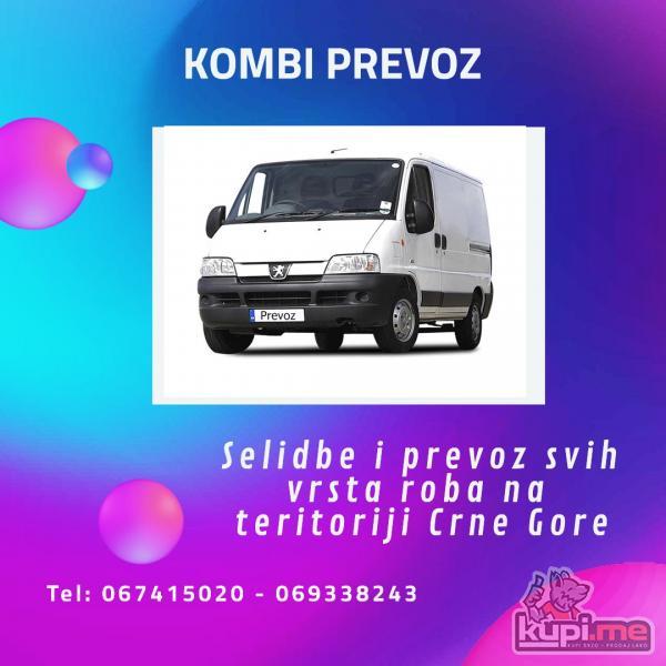 KOMBI PREVOZ CG